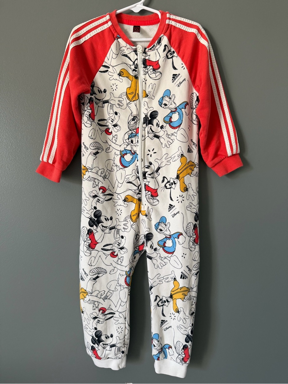 Adidas X Disney Mickey Mouse Bodysuit Toddler 4T